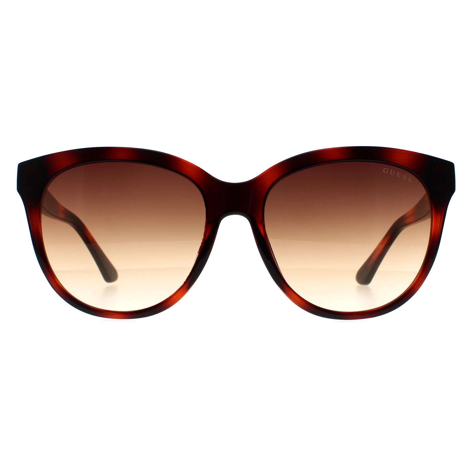 Thumbnail - Guess Runde Damen Blonde Havanna Braun Gradient GU7850