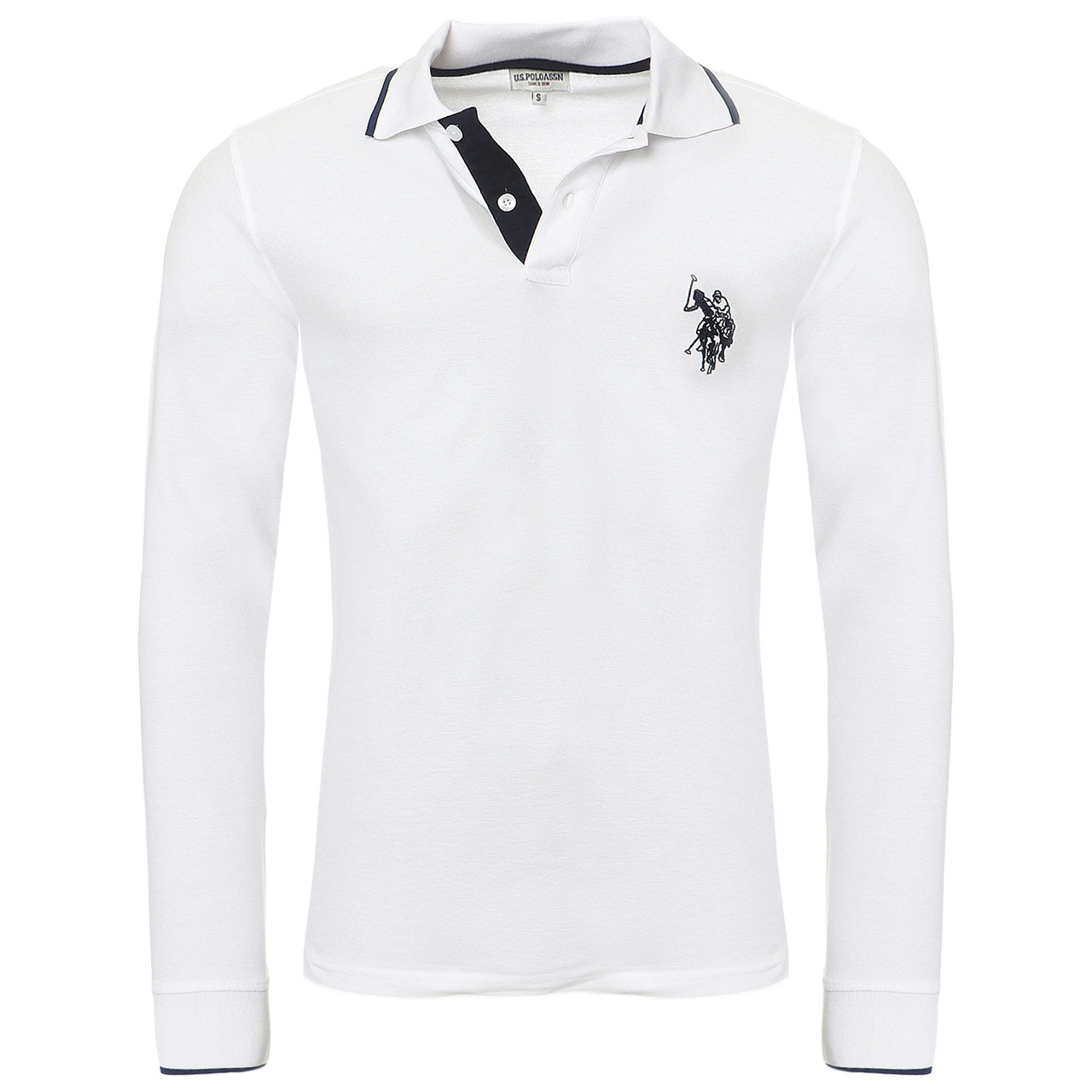 Thumbnail - U.S. Polo ASSN. Polo shirt BASIC in Navy