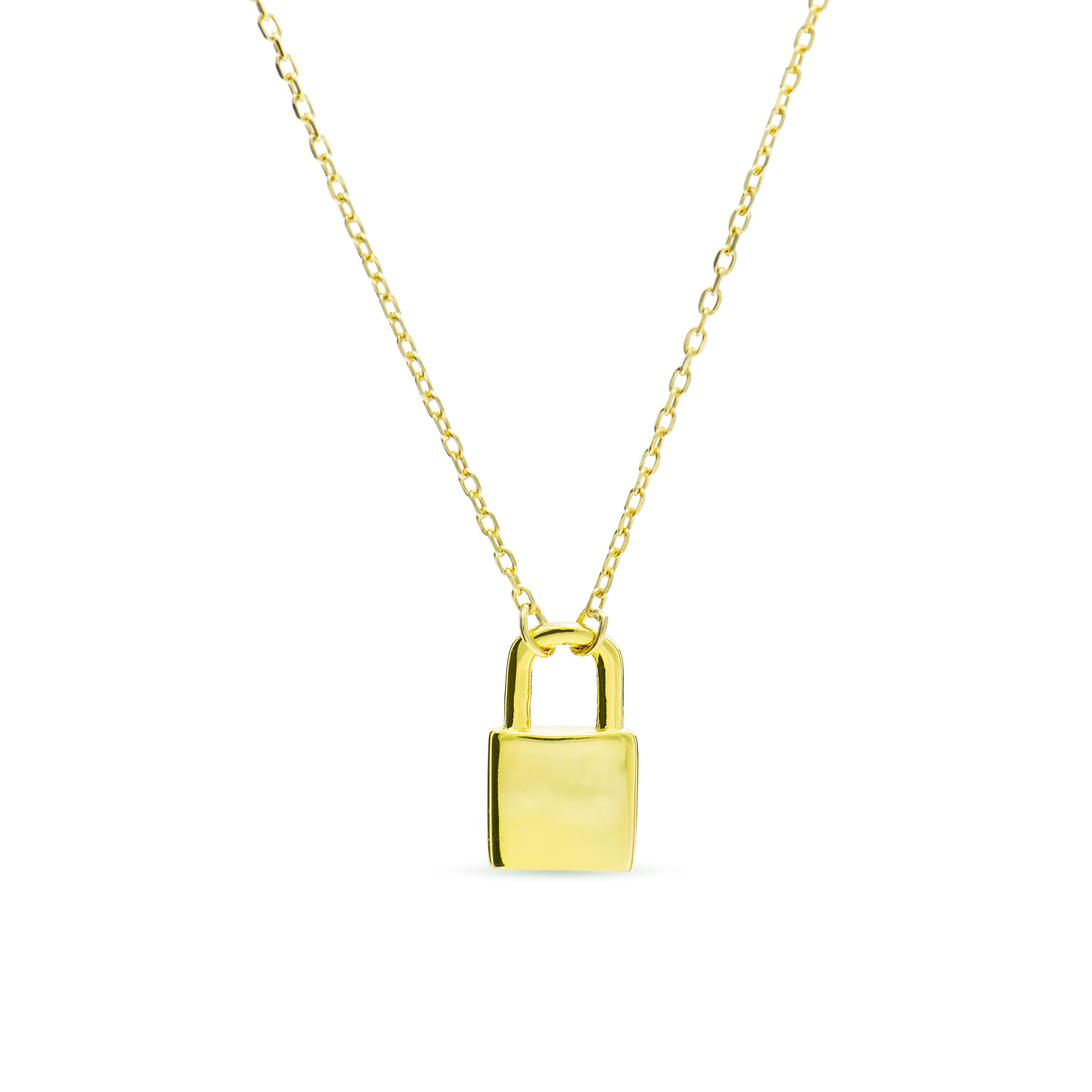 imlor-halsband i 925 sterlingsilver med 18 karats gulguldpläterad yta