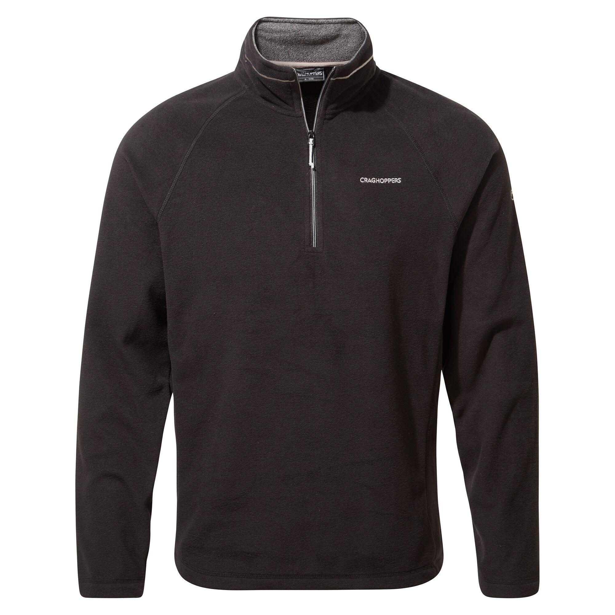 Craghoppers Mens Corey VI Half Zip Fleece Top (Svart) tröjor herr – bild 2