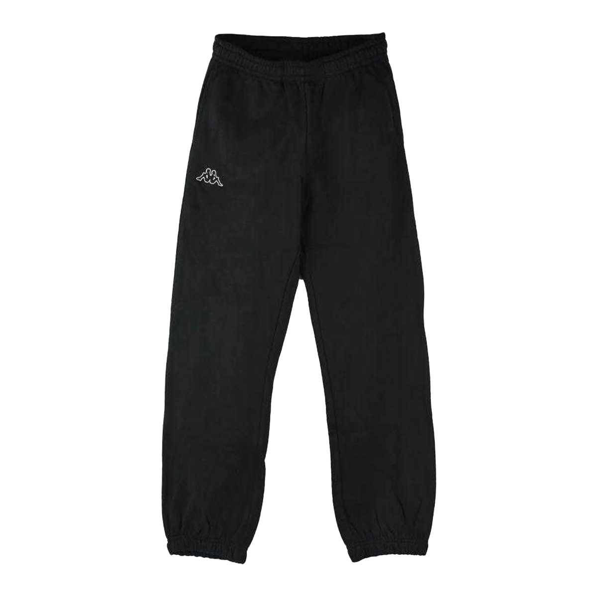 Kappa Kinder/Kinder Joggingbroek met logo (Zwart)