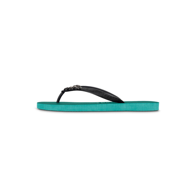 Uzurii Silver Små Flip Flop Skogsgrön sandaler dam – bild 2