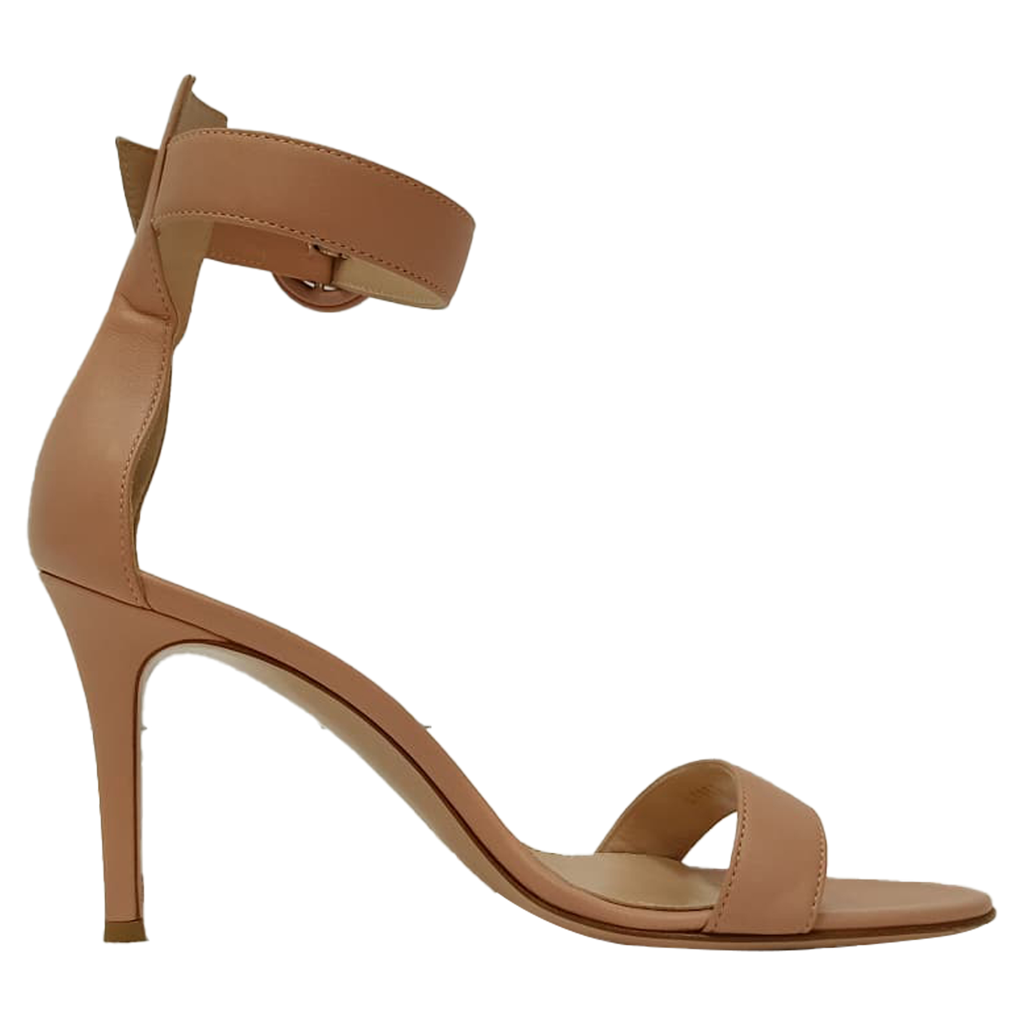 Gianvito Rossi Portofino Sandaler i Rosa Läder