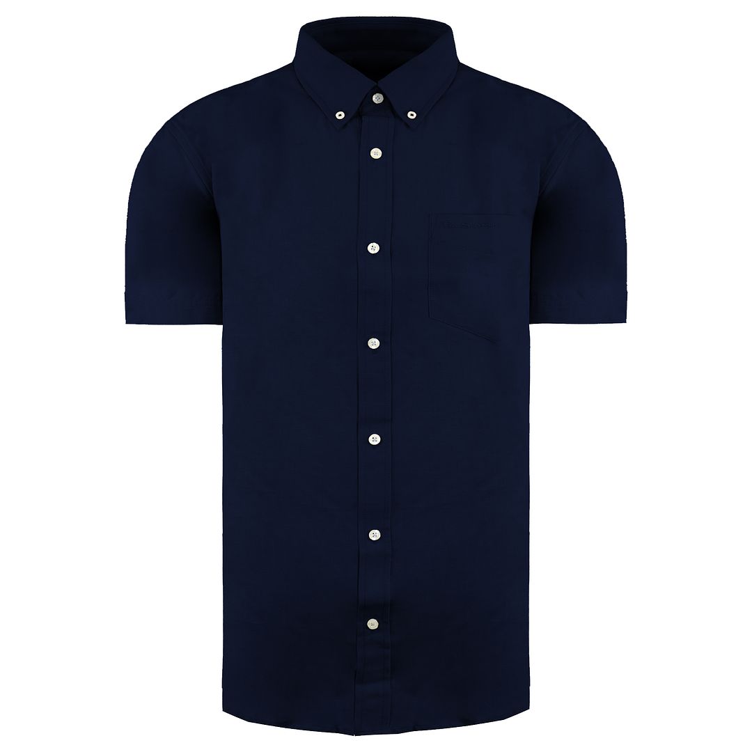 Thumbnail - Ben Sherman Oxford Mens Navy Shirt