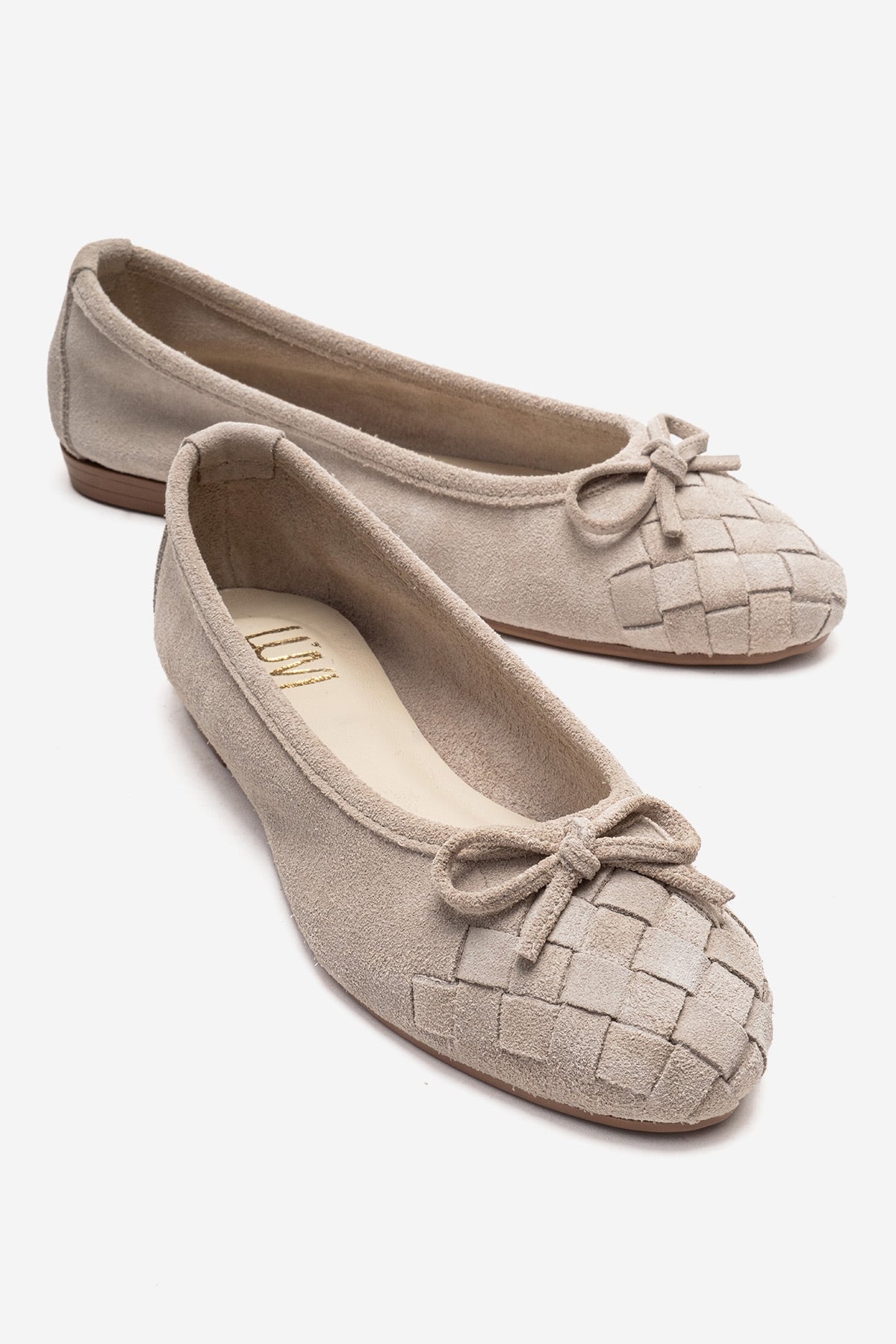 Nopos Läder Cap Toe Ballerina