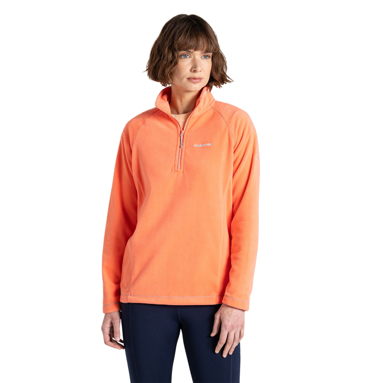 Kvinnor/Damer Miska VI Half Zip Fleece (Fusion korall)