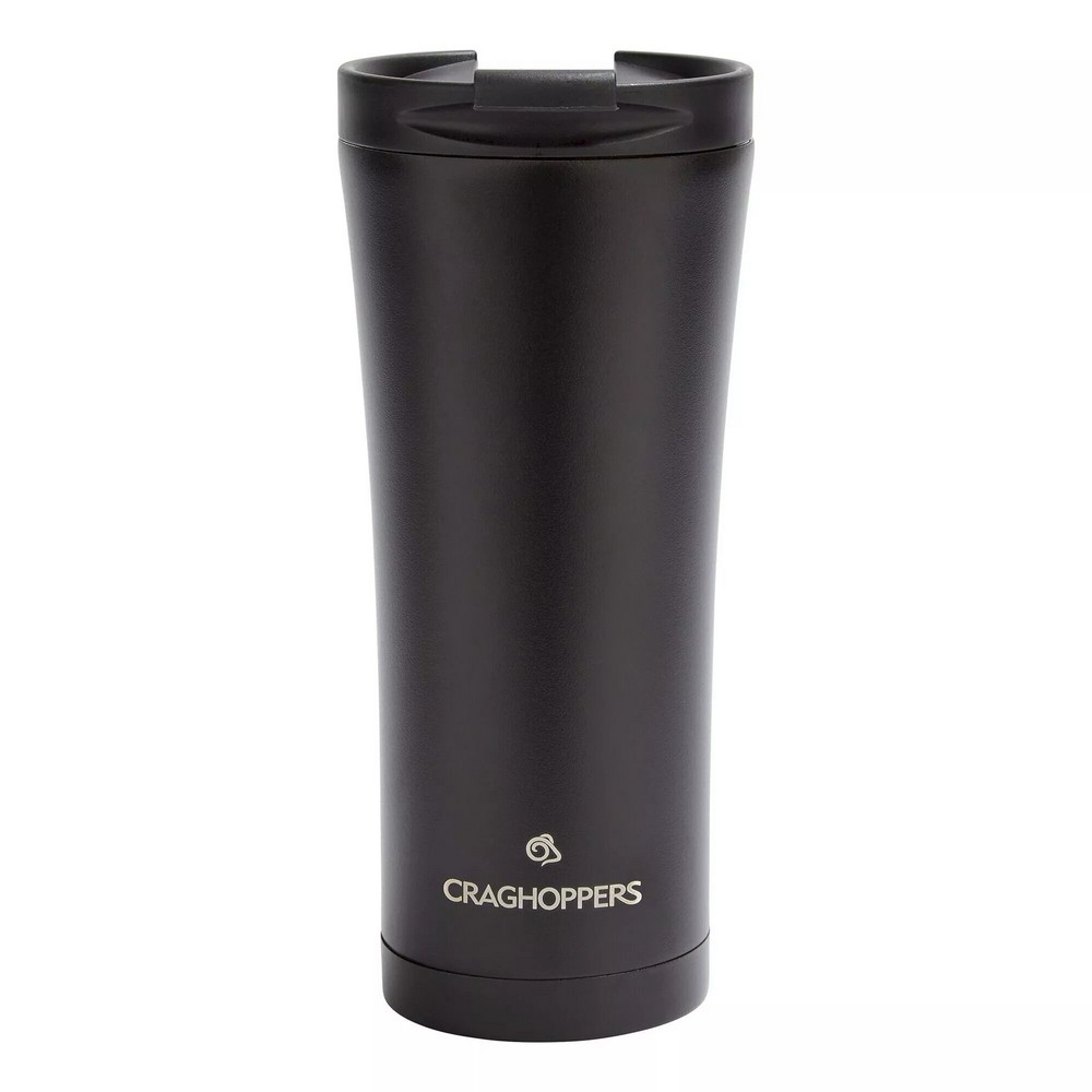 Craghoppers Roestvrijstalen Tumbler (Zwart)
