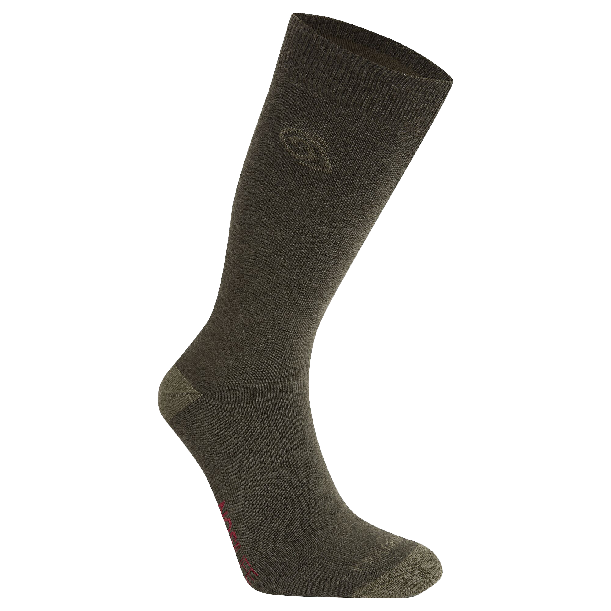 Unisex Vuxen Ullblandning Insektsavvisande Stövlsockor (Skoggrön)