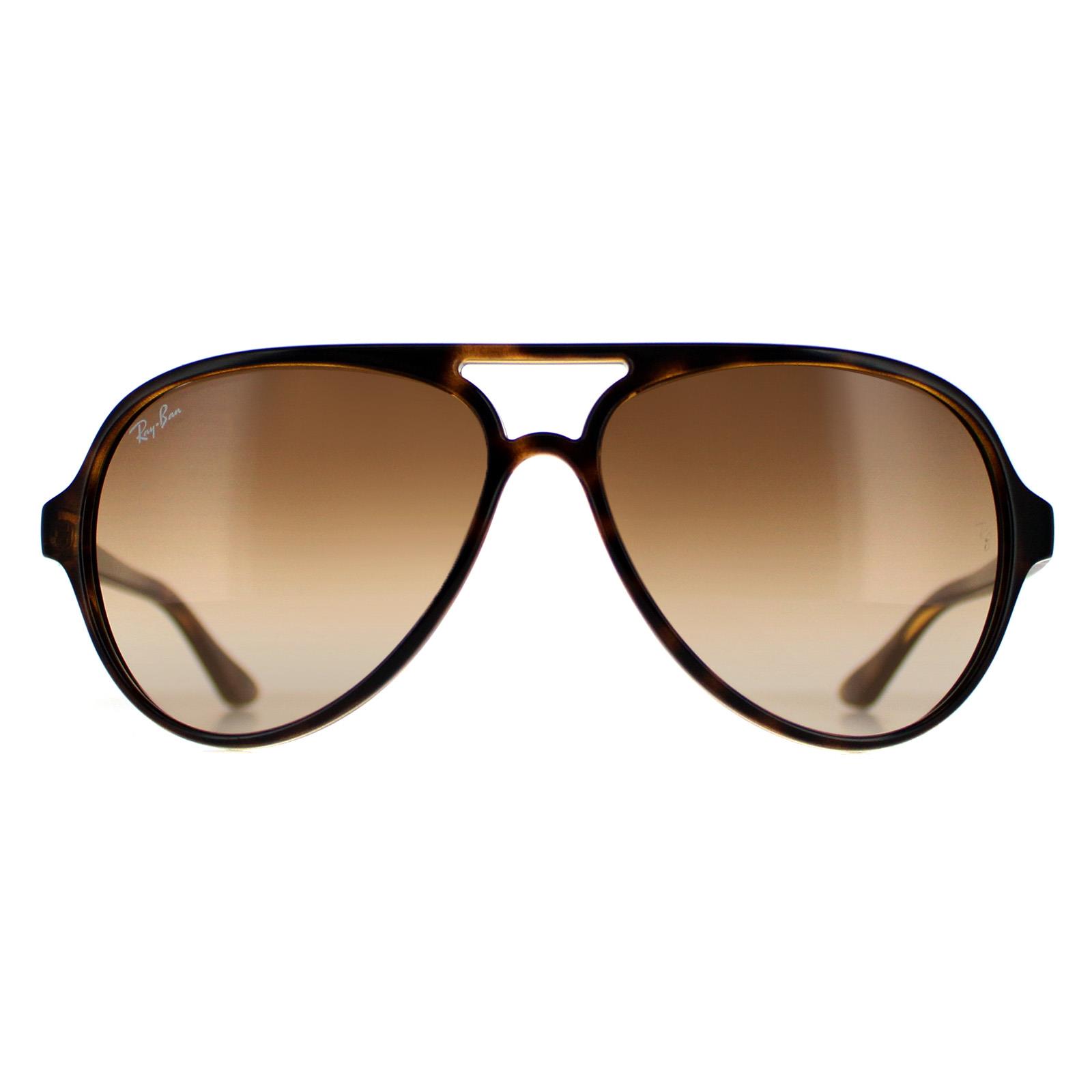 Ray-Ban Retro Aviator Unisex Gradient Sunglasses – Brown, Size: 59x13x140mm – Size 59x13x140mm