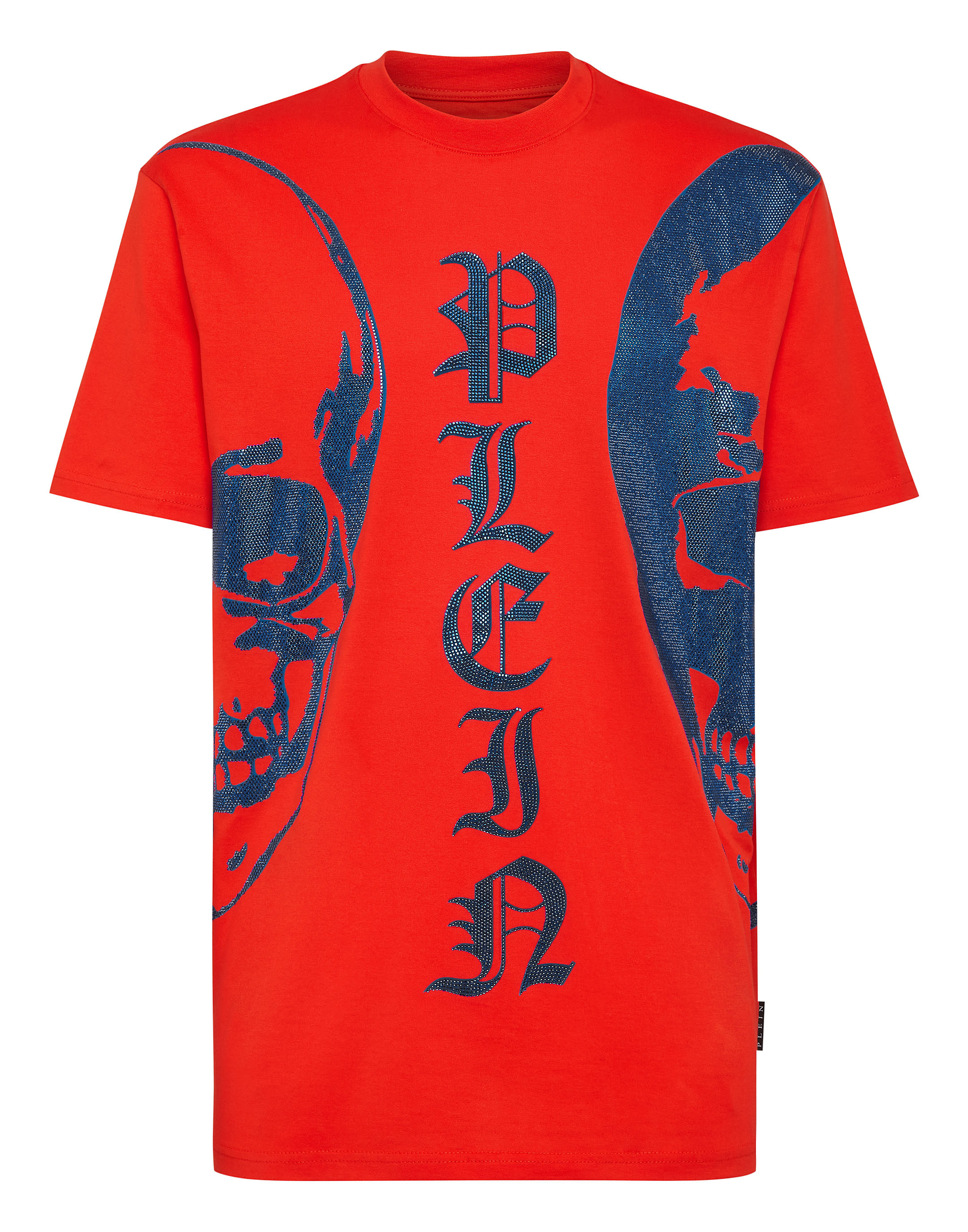 T-shirt med rund halsringning