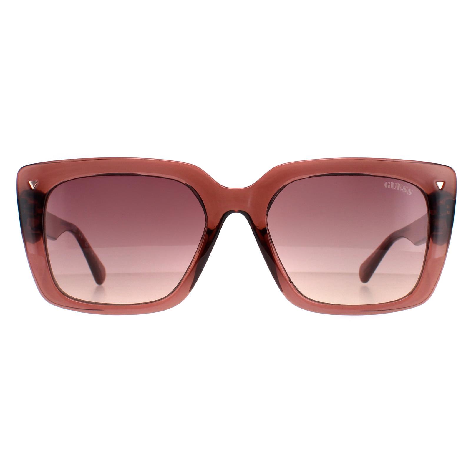 Thumbnail - Guess Quadratisch Unisex Burgund Rosa GU8243