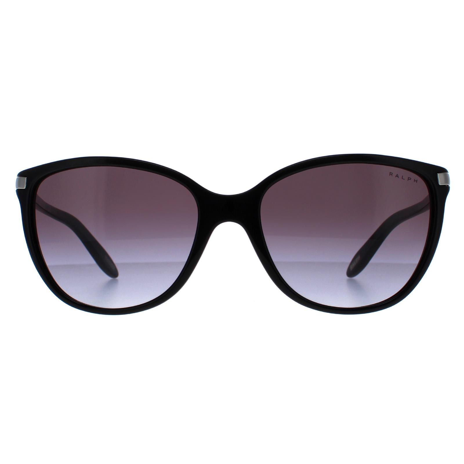 Ralph Lauren Women's Black/Grey Ra5160 Ra5160 501/11 Woman Sunglasses Acetate Cat Eye Normal Shaded - Image 3