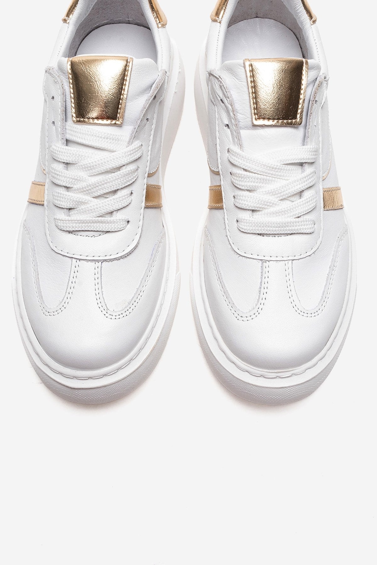 Forever & Always Ivara Läder Vardagssneaker låga sneakers dam – bild 2