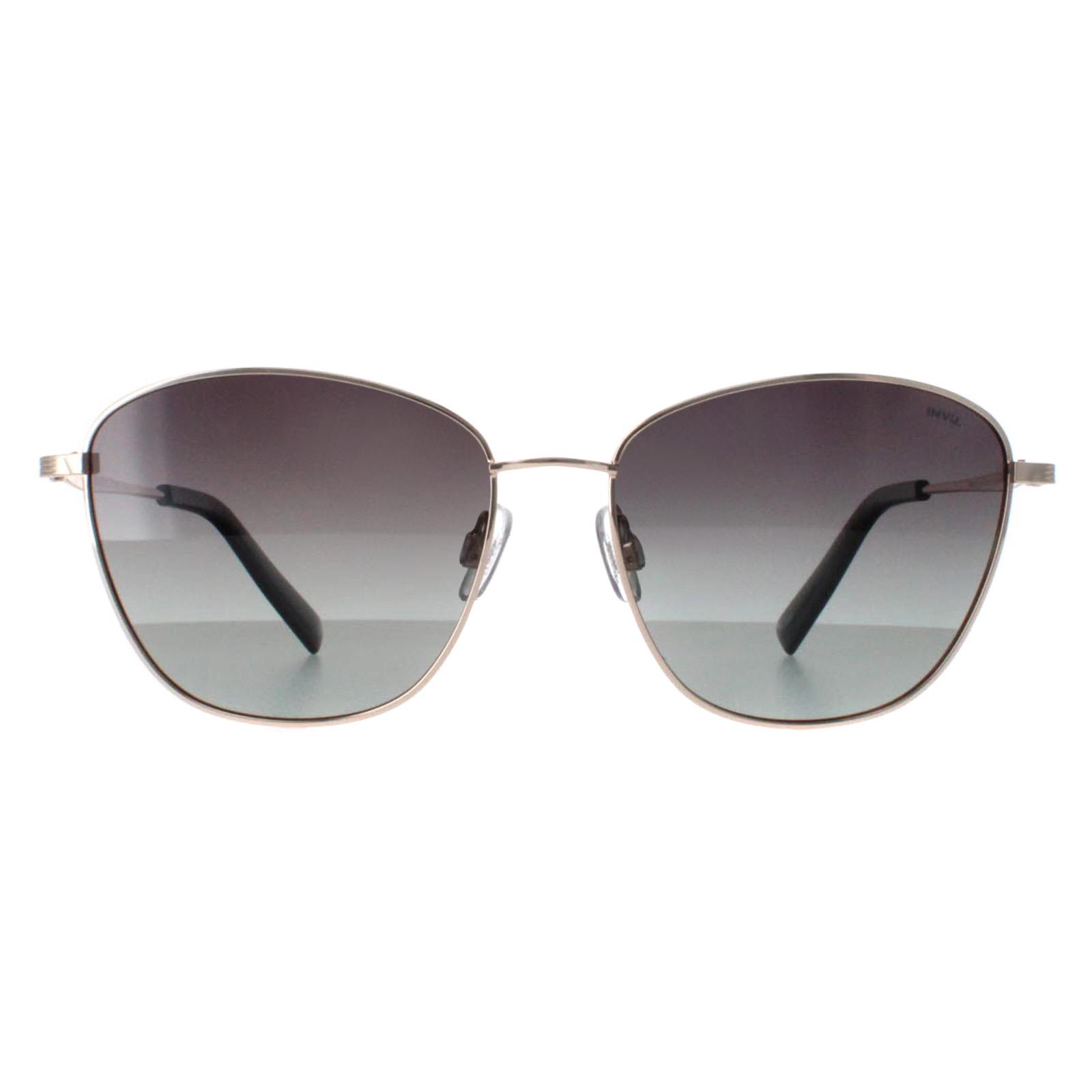 Thumbnail - INVU Butterfly Womens Gold Grau Polarisiert B1119