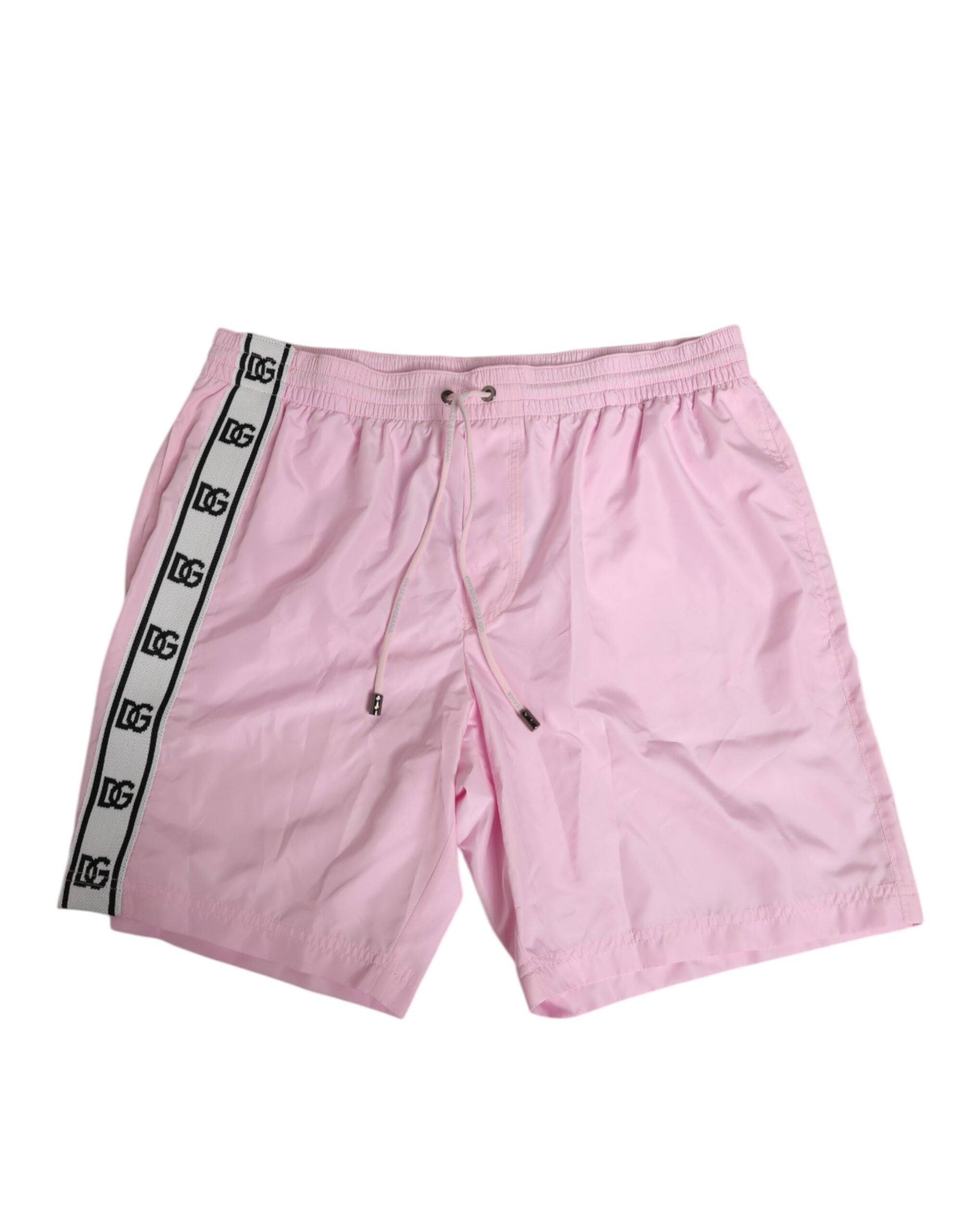 Nylon Logotyp Sidrand Badkläder Herr Simbyxor