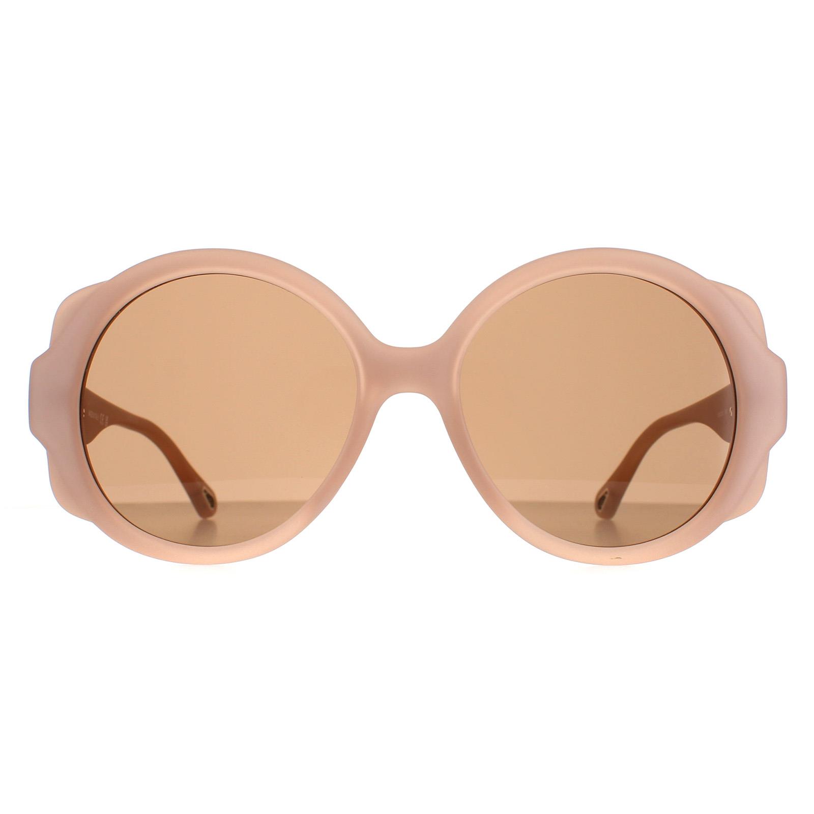 Thumbnail - Chloe Rund Damen Mattes Nacktbraun CH0120S